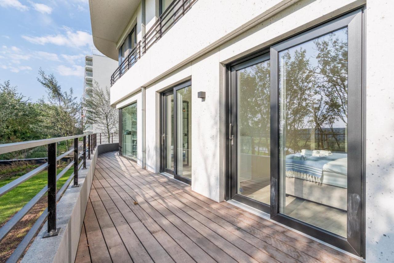 The Waves-Luxurious 3Bedroom App W Big Terrace & Garage Oostende Exteriör bild