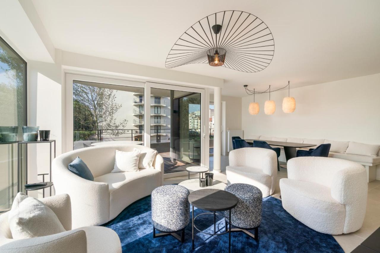 The Waves-Luxurious 3Bedroom App W Big Terrace & Garage Oostende Exteriör bild
